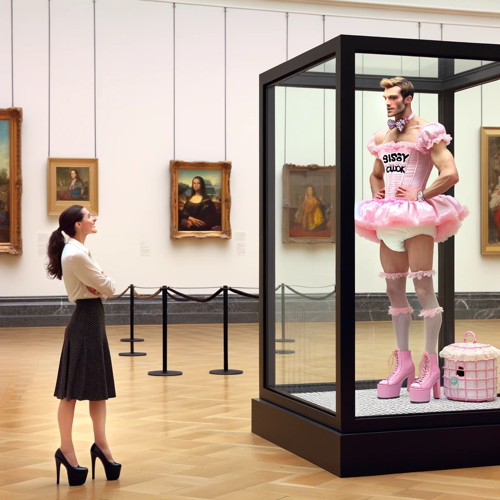 Checking Out Your Ex-Husband You Put On Display by diaperedsissies on ...