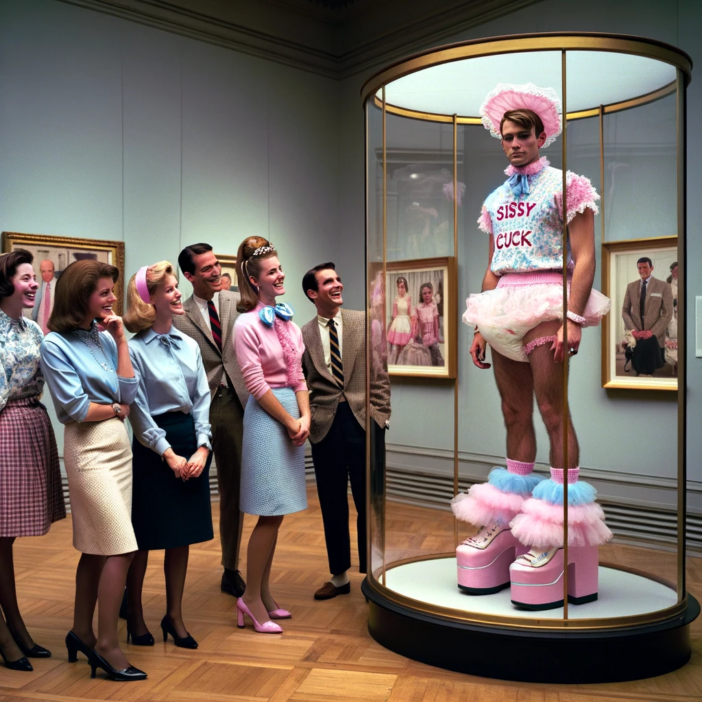 Another Husband On Display by diaperedsissies on DeviantArt