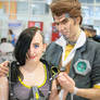 Handsome Jack and Angel cosplay - Borderlands 2