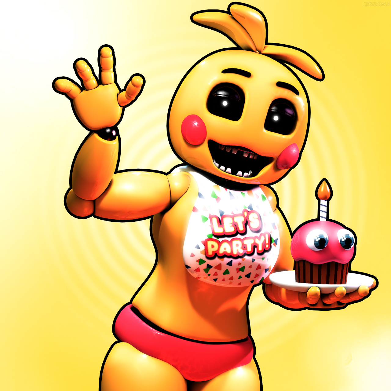 FNAF 2:. {New Chica} by loooollol995 on DeviantArt