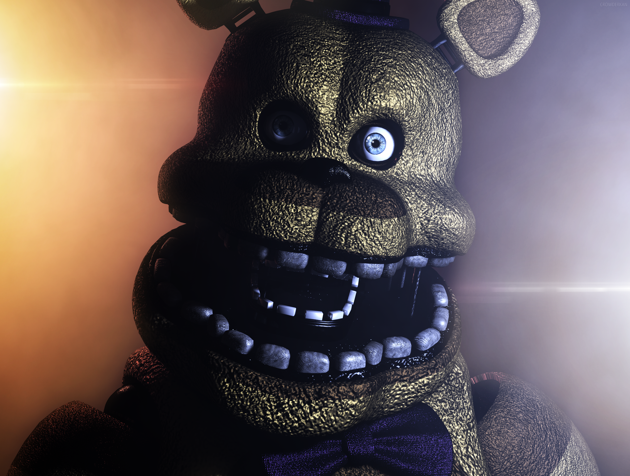 Nightmare Fredbear Jumpscare by freddygamer24 on DeviantArt