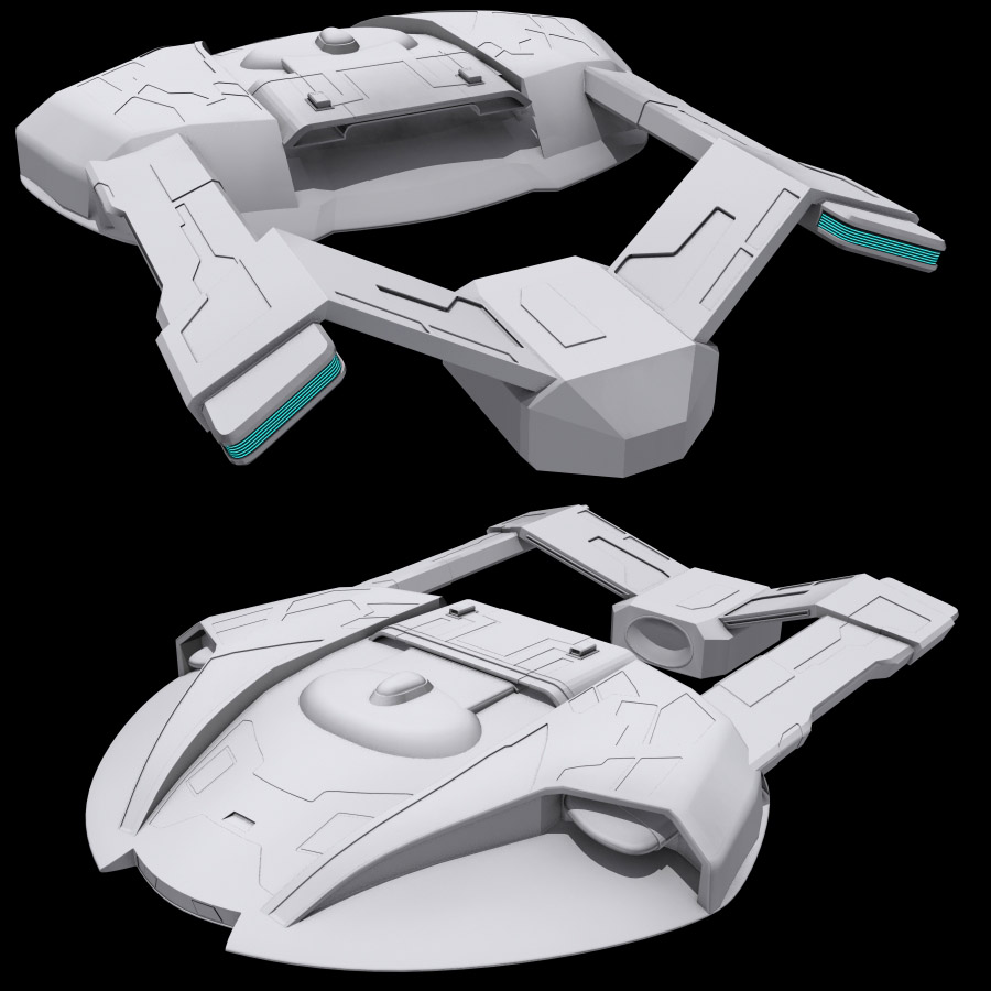 Star Trek Steamrunner 3D WIP