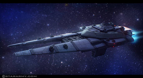 Sharie-class Battleship Commission by AdamKop