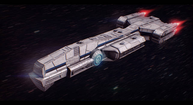 Star Wars Bounty Hunter Freighter Commission