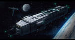 Aphetor Spaceship Commission by AdamKop