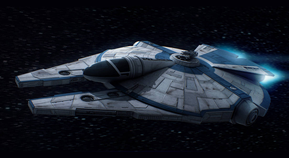 Star Wars Custom Corellian Freighter (DLC) by AdamKop