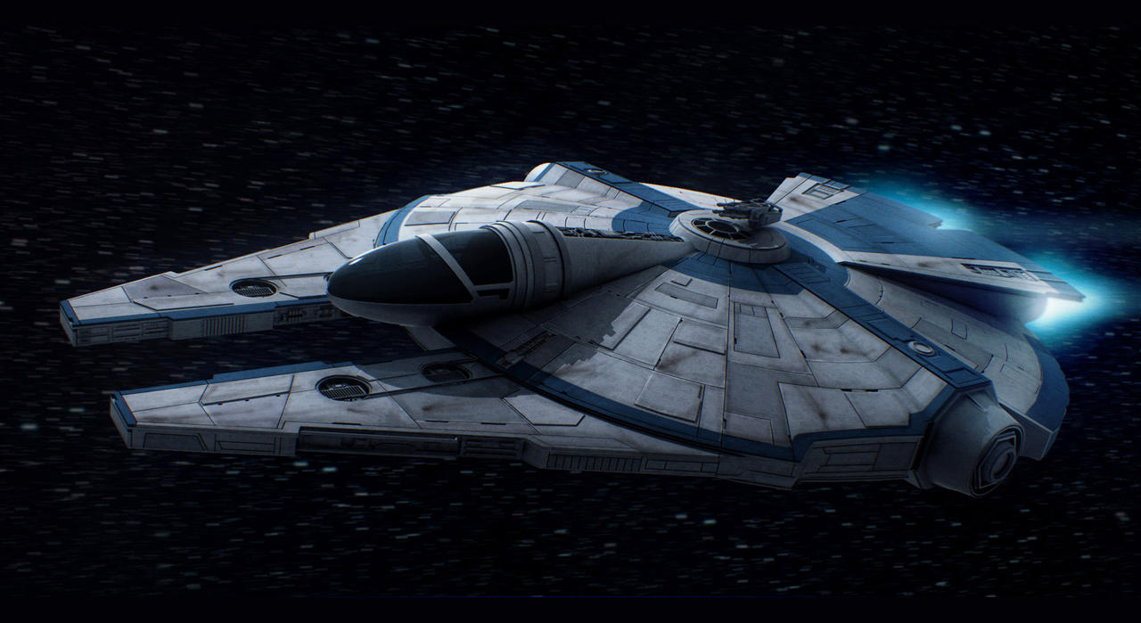 Star Wars Custom Corellian Freighter (DLC) by AdamKop