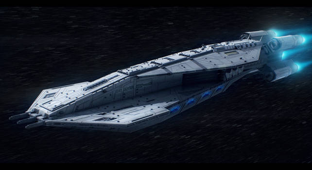 Star Wars Mandalorian Cruiser