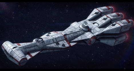 Star Wars CR95 Corellian Corvette