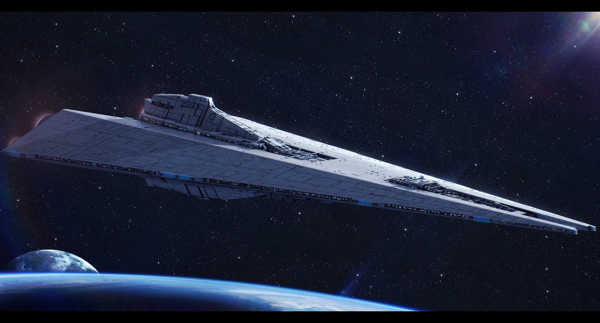 Star Wars Fondor Shipyards Dreadnought by AdamKop
