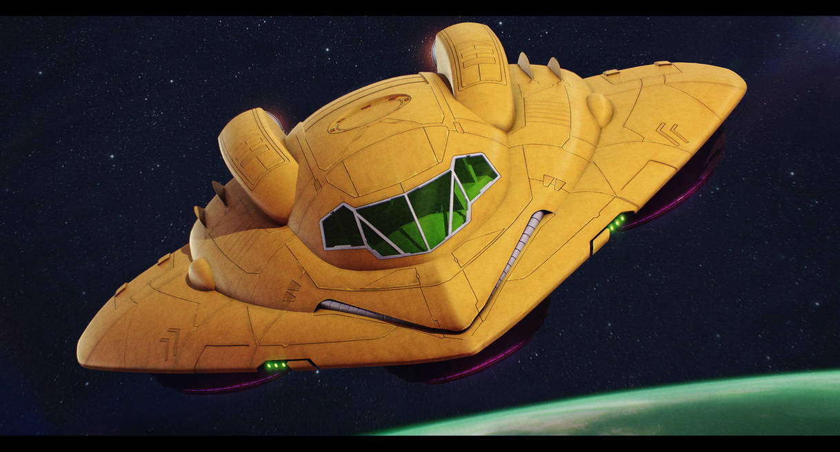 Metroid - Samus Aran's Gunship 3D