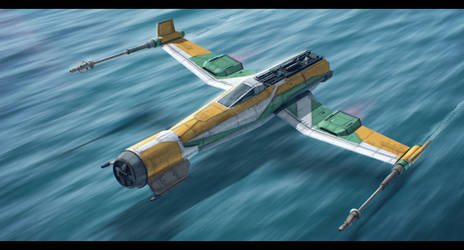 Star Wars Resistance - Kazuda's ship 'Fireball'