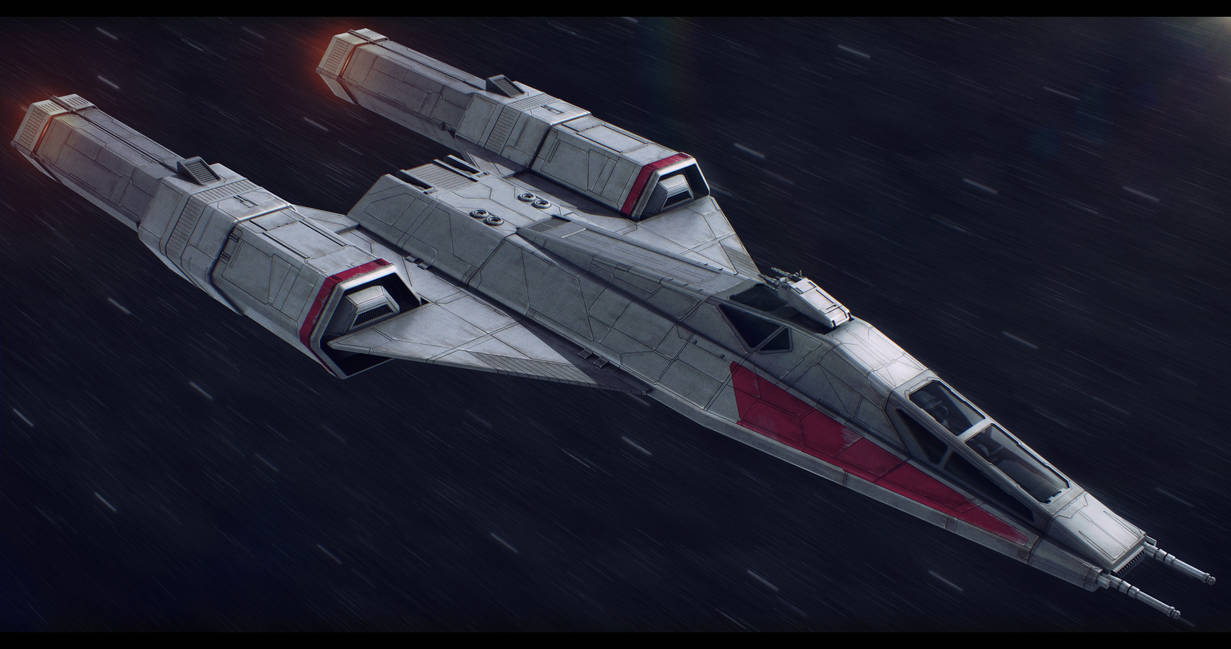Star Wars Koensayr/Subpro BTL-Y6 Super Y-Wing by AdamKop