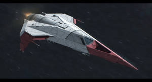 Sci-fi Interceptor Concept