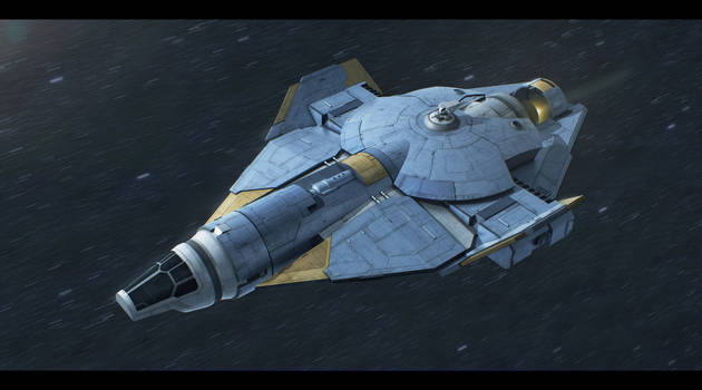 Star Wars custom Corellian ship