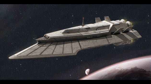 Star Wars Hutt Frigate