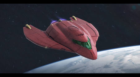 Metroid: Zero Mission - Samus' Gunship