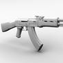 AK 47 3D Model / Tutorial