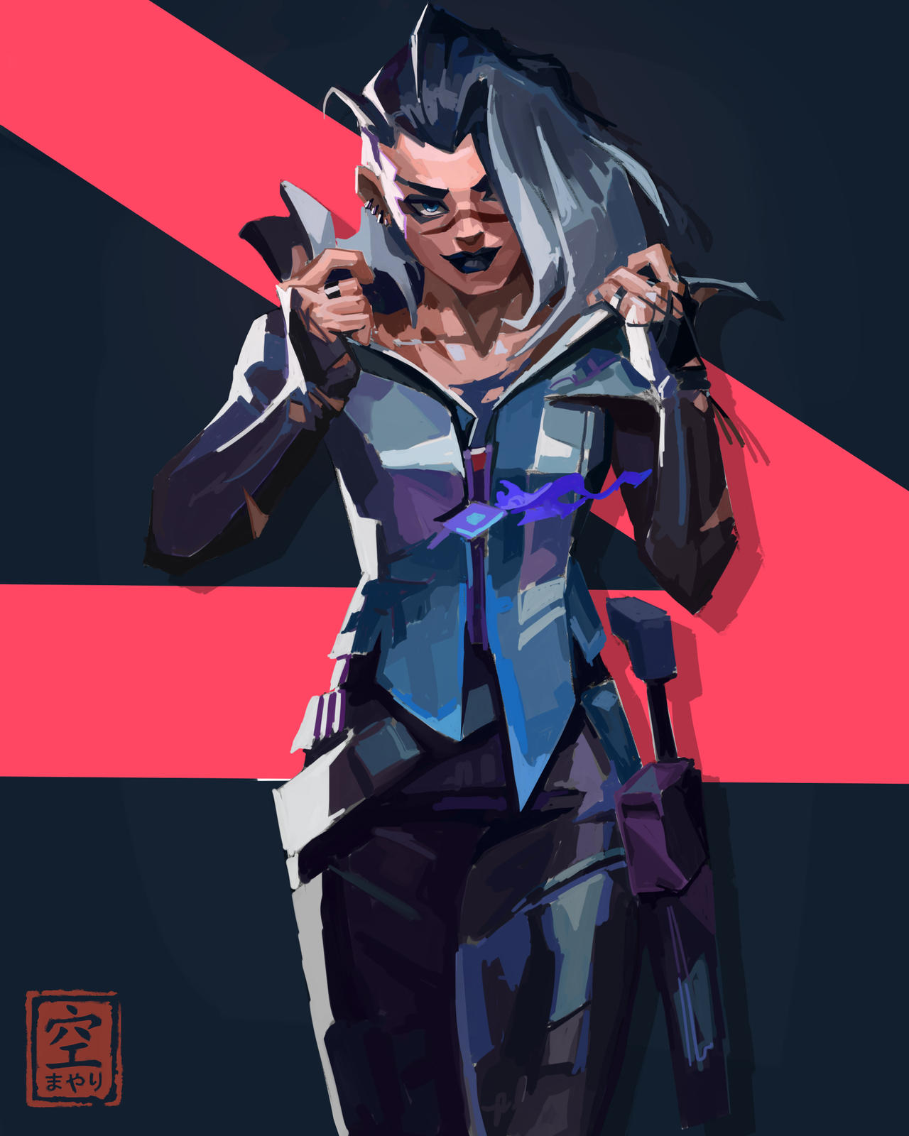 FADE - from valorant master study by soramakeart on DeviantArt