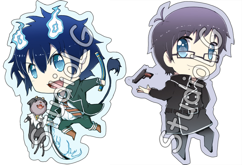 Set3 Ao no Exorcist Key-chain