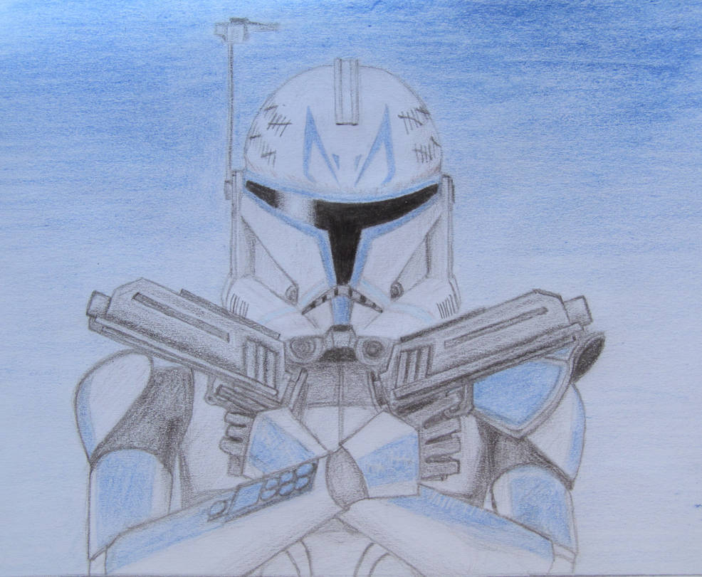 Cap Rex Scetch Captain Rex by BlueFluffBucket on DeviantArt