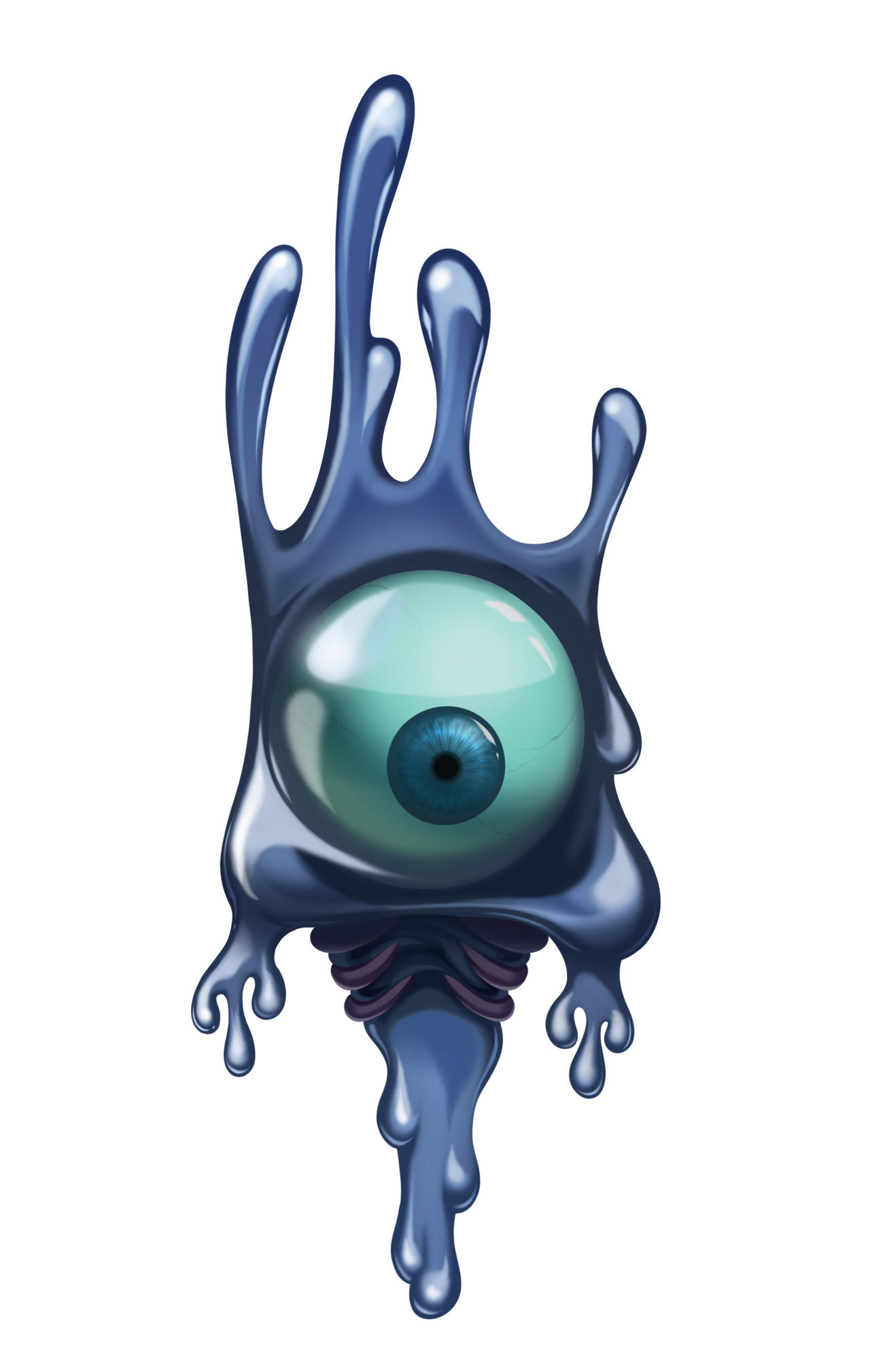 Eyeball Alien by ThatAlleyRat on DeviantArt