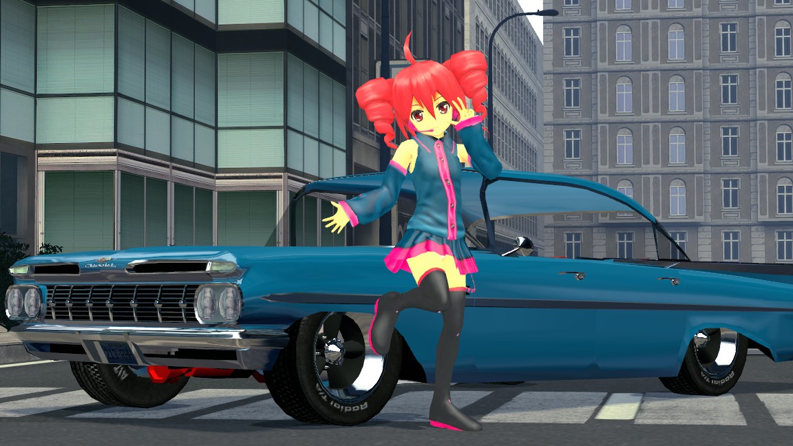 Teto Car Posing