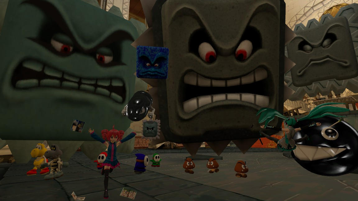 Thwomps Attacking! by xSakuyaChan510x on DeviantArt