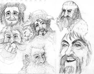 The Hobbitsketches