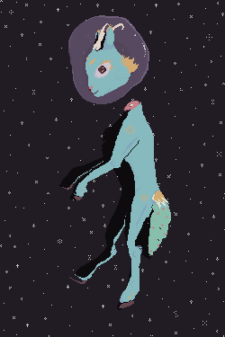 Decapdeer In Space