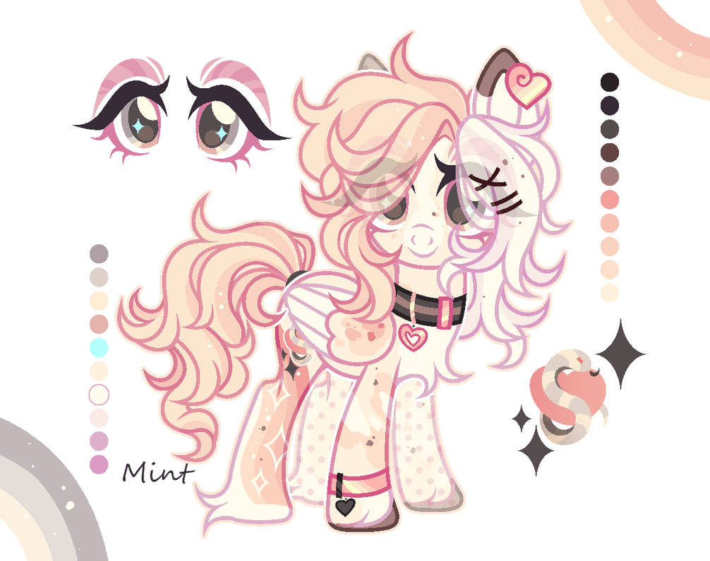 MLP Redesign| commission by Mint-Light on DeviantArt