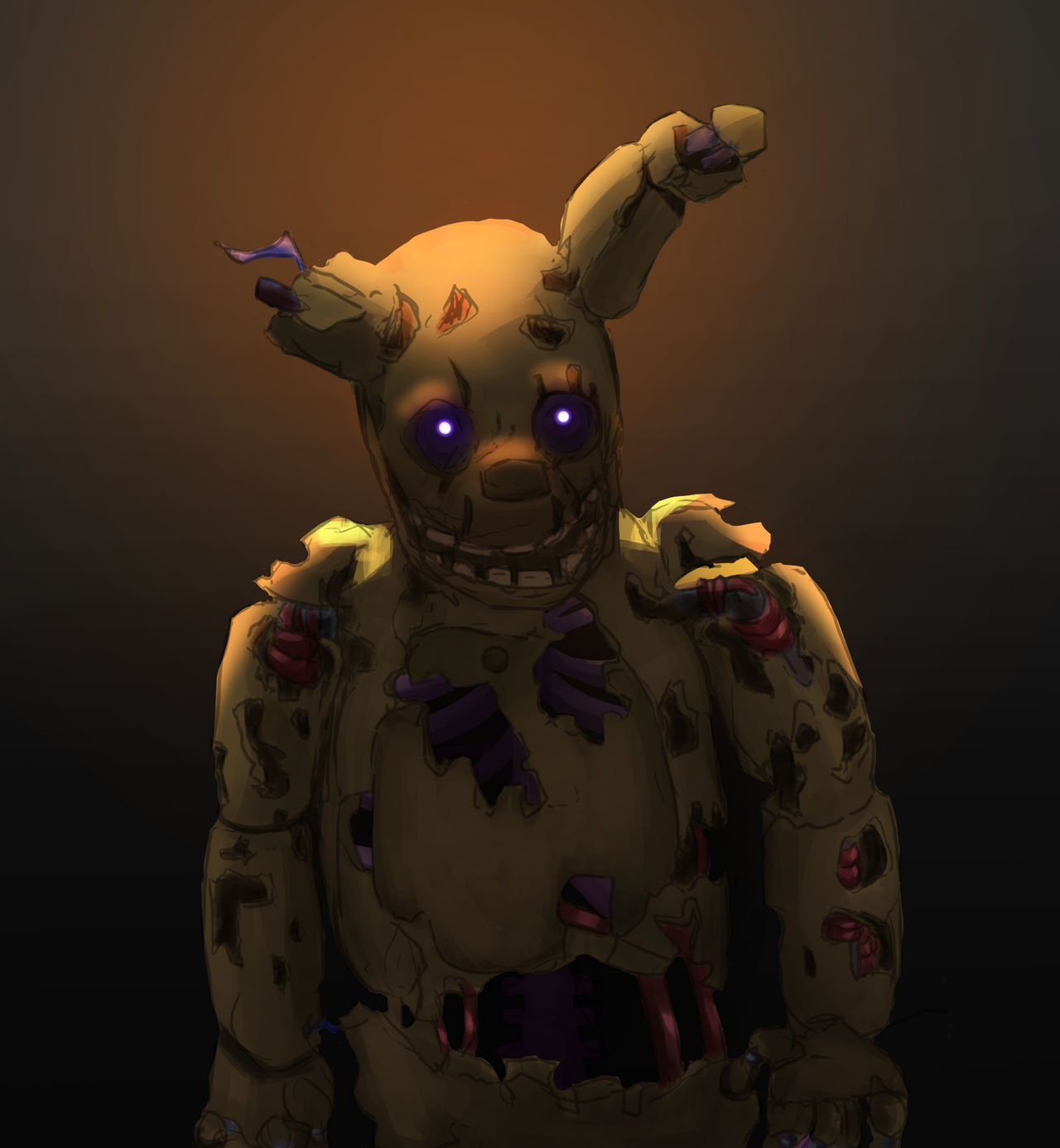 springtrap fanart by MODIUS21 on DeviantArt