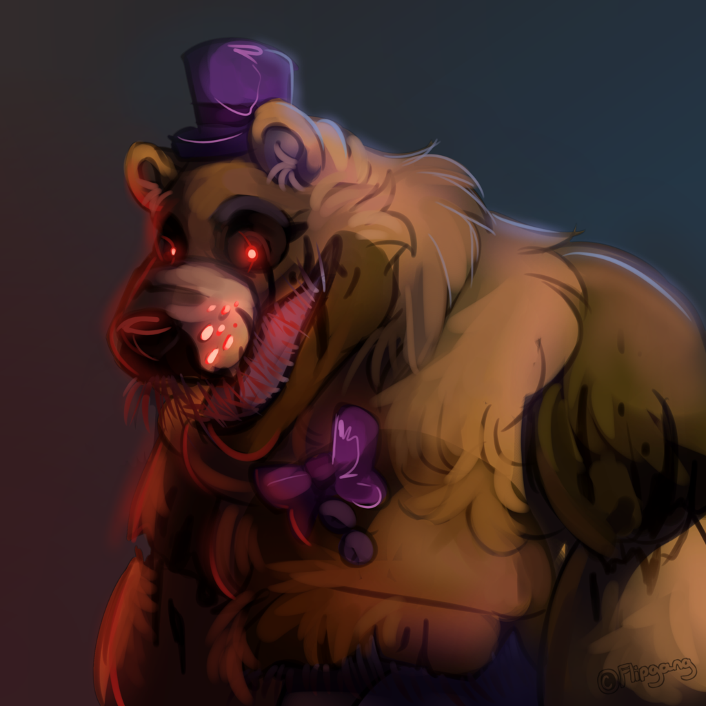 Nightmare Fredbear (Fnaf 4) by DDolhon on DeviantArt