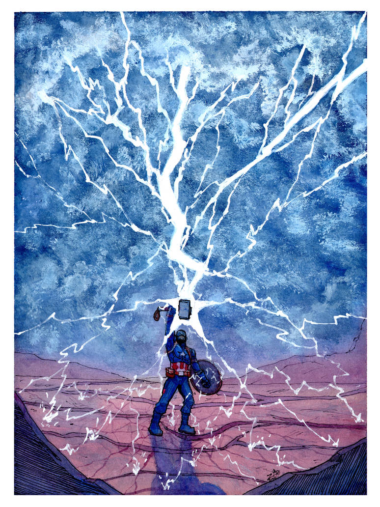 Worthy Captain America By Zipdraw On Deviantart