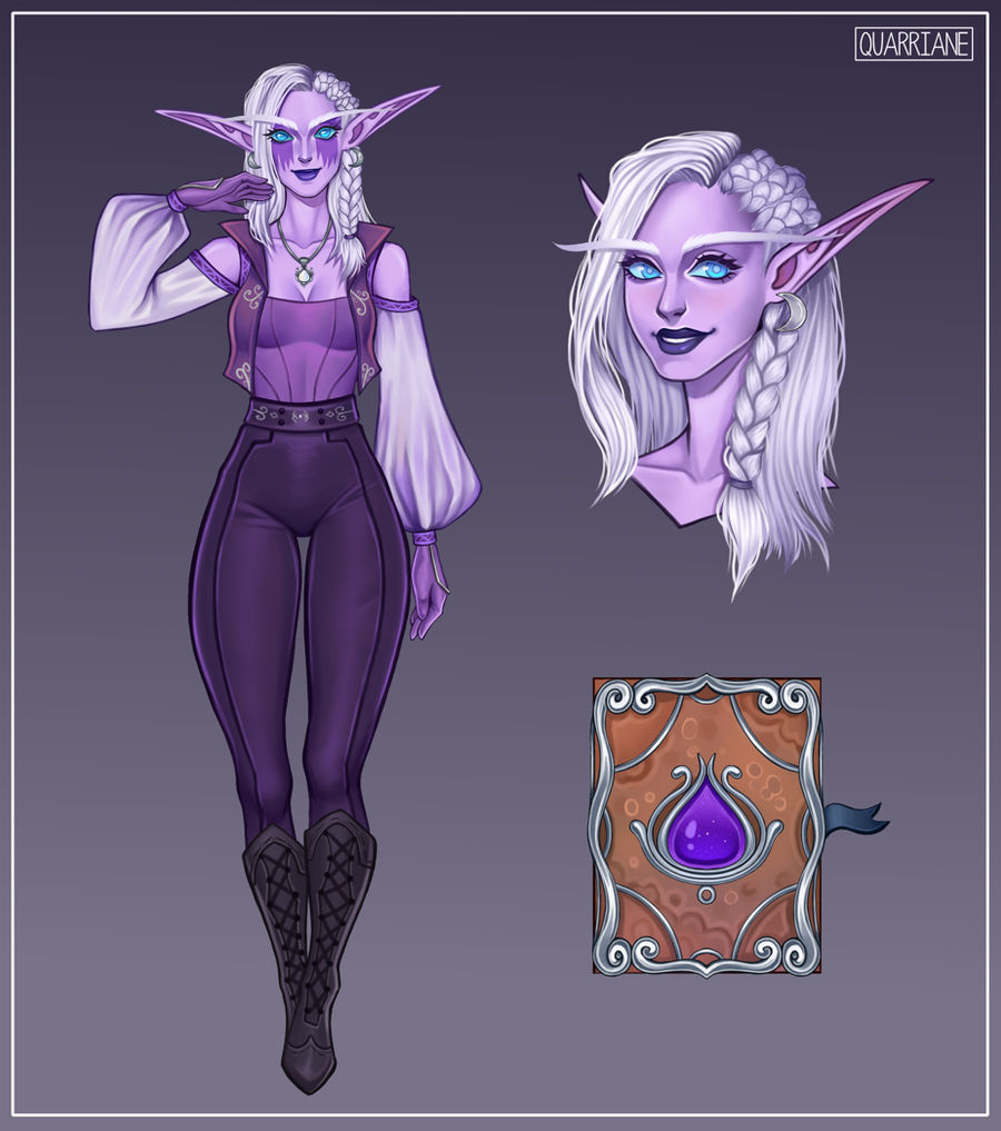 Commission Ref sheet by Quarriane on DeviantArt