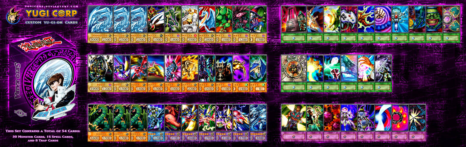 Character Deck - SETO KAIBA by YugiCorp on DeviantArt Character Deck - SETO KAIBA by YugiCorp on DeviantArt