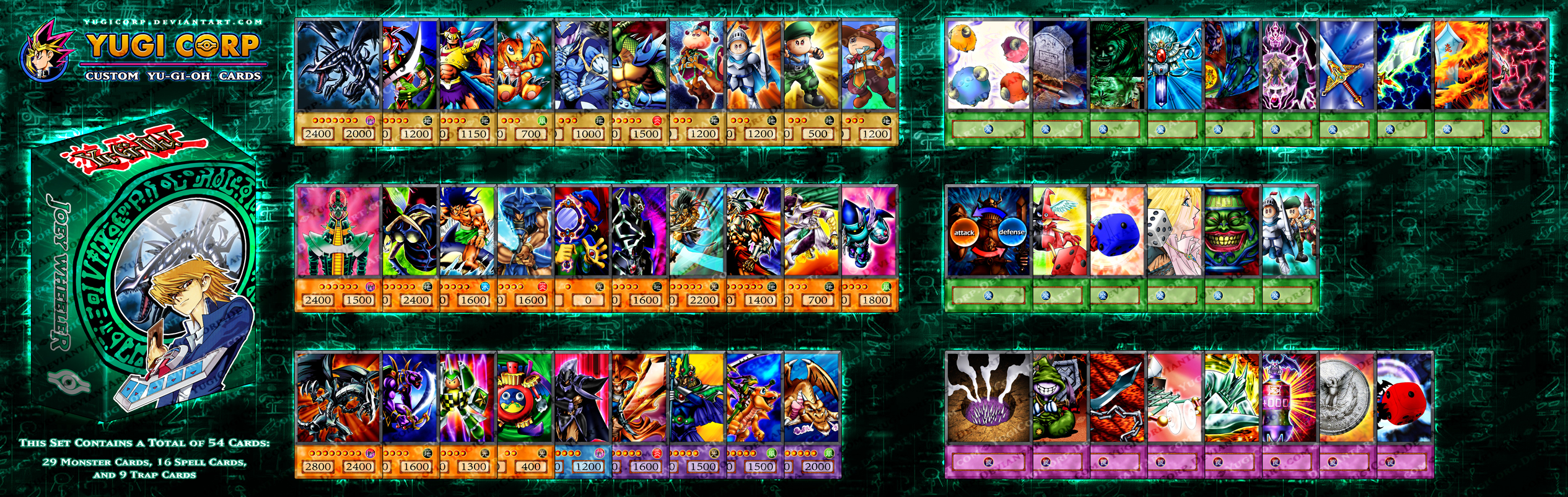 Character Deck - JOEY WHEELER by YugiCorp on DeviantArt Character Deck - JOEY WHEELER by YugiCorp on DeviantArt