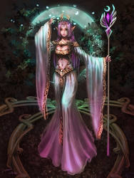 Elven Moon Priestress