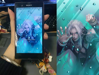 Sephiroth trapped in my phone~