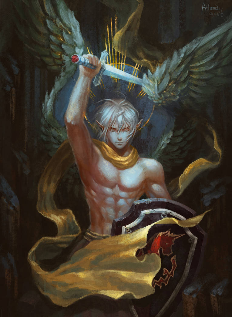 Haurchefant of the Silver Fuller by Athena-Erocith