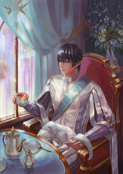 [FFXIV] Teatime with Aymeric
