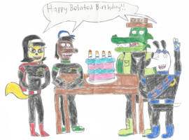 Team Katswell's Belated B-Day Message