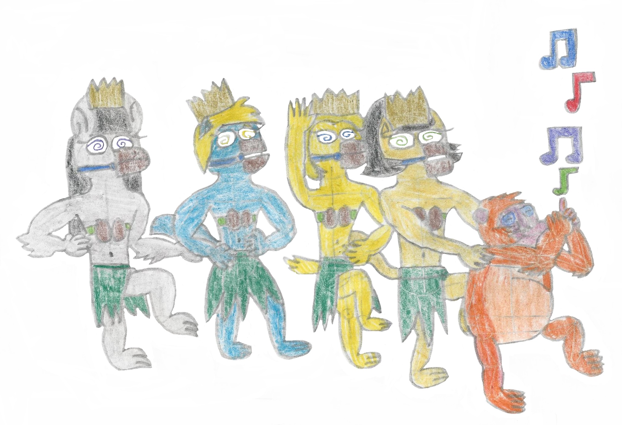 King Louie's Hypnotic Conga Line