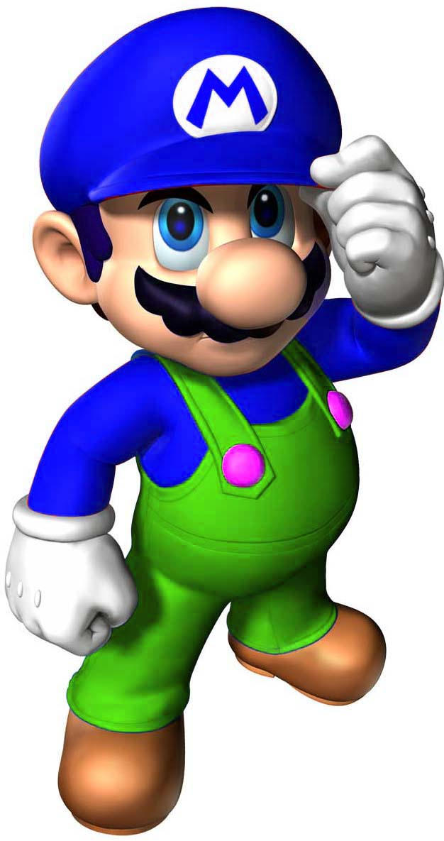 Mario Blue Question Dark Blue Mario by towle4 on DeviantArt