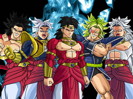 Broly Transformation Wallpaper