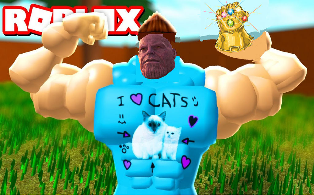 Thanos In Roblox By Mspaintwizard On Deviantart -