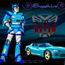 Sapphire Autobot