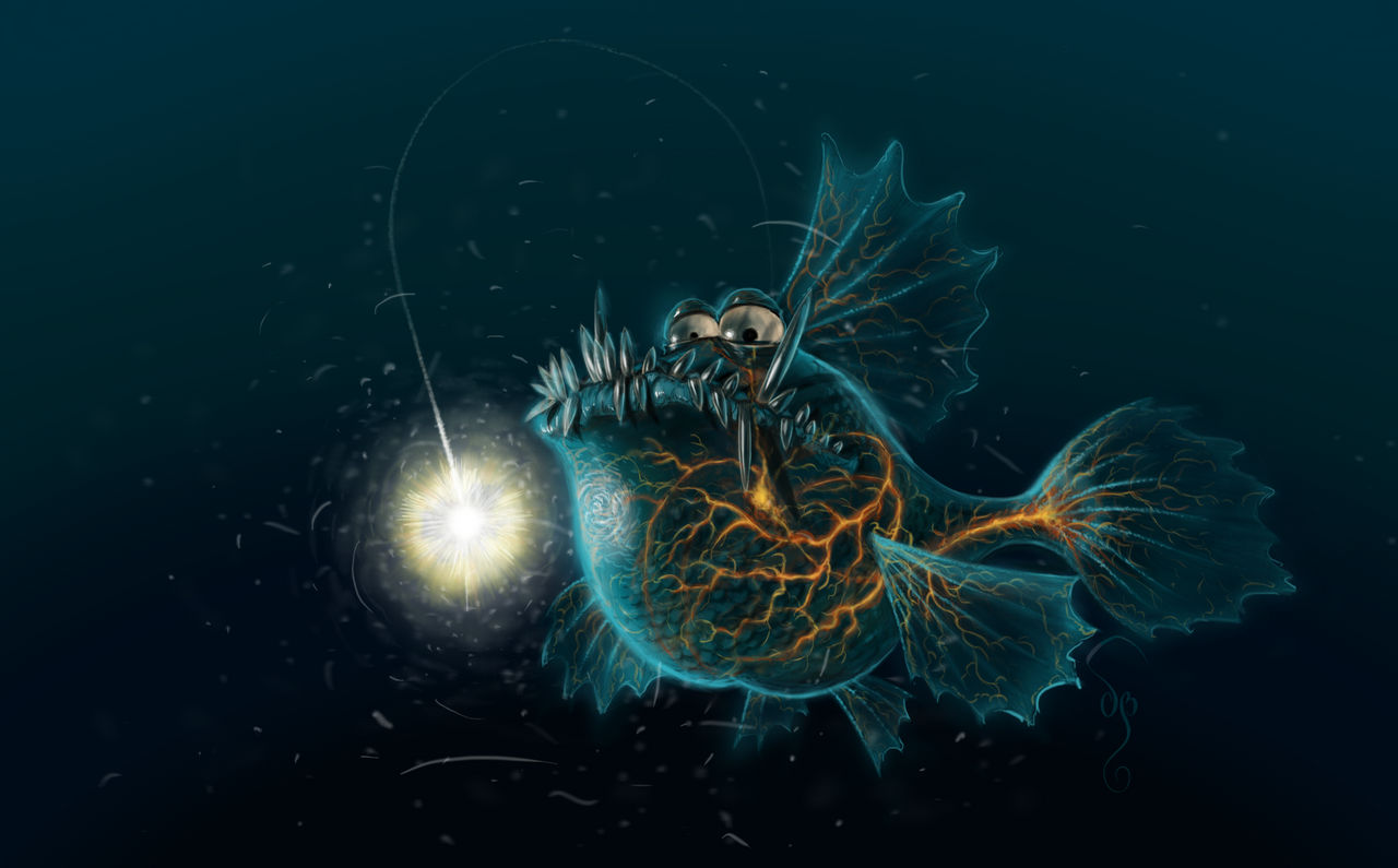 Deep Water Fish by barkface on DeviantArt