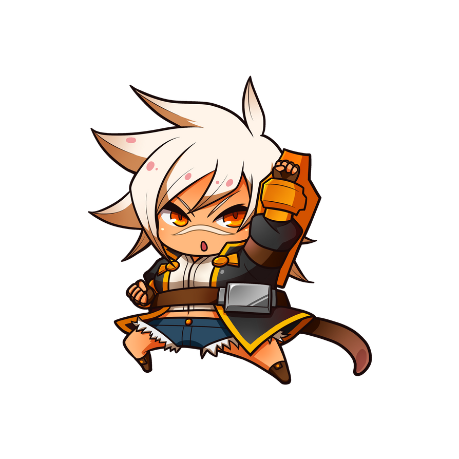 BBCP Bullet Chibi by CaliburWarrior on DeviantArt