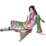 Soul Calibur - Seong Mi-Na (Sitting Pose)